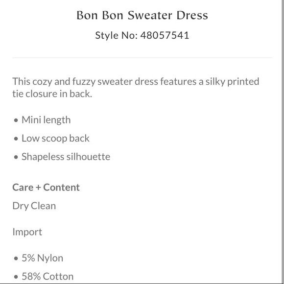 Free People Bon Bon Sweater Dress - Picture 5 of 6
